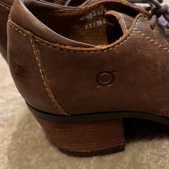 Born lace up heeled ankle boots - Picture 2 of 8